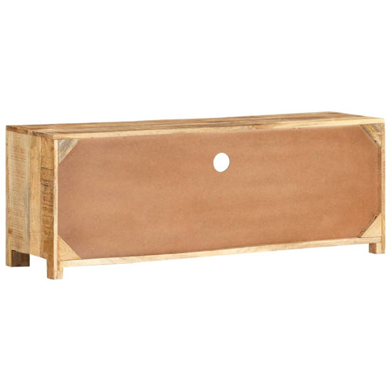 Tv-meubel 110x30x40 cm ruw mangohout MeubelReus
