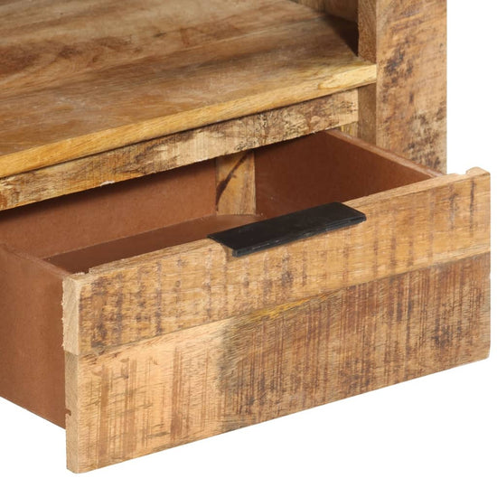 Tv-meubel 110x30x40 cm ruw mangohout MeubelReus