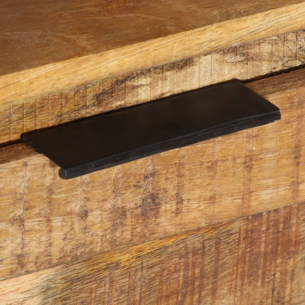 Tv-meubel 110x30x40 cm ruw mangohout MeubelReus