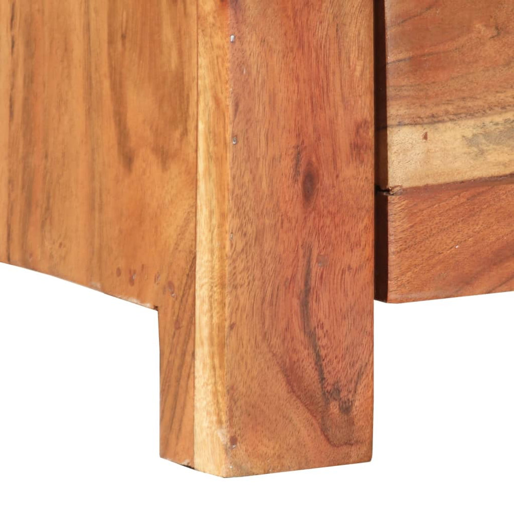 Tv-meubel 110x30x40 cm massief acaciahout MeubelReus