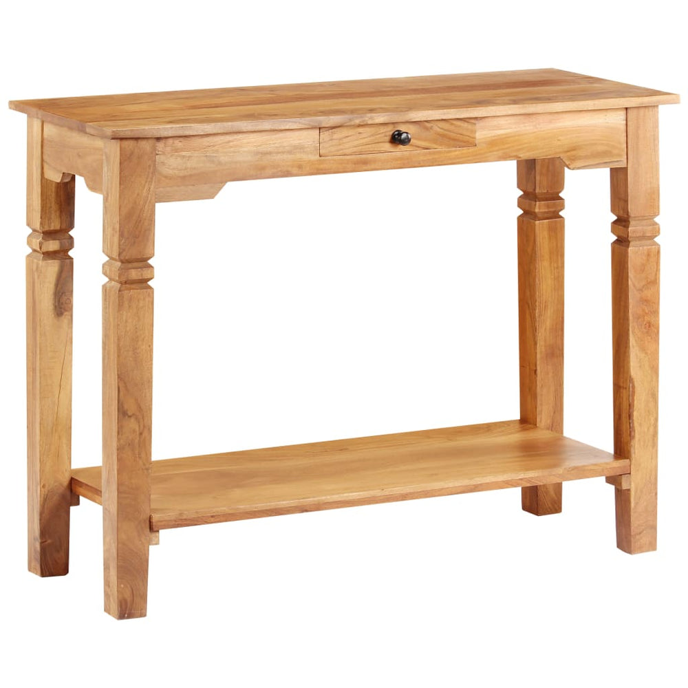 Wandtafel 100x40x76 cm massief acaciahout MeubelReus