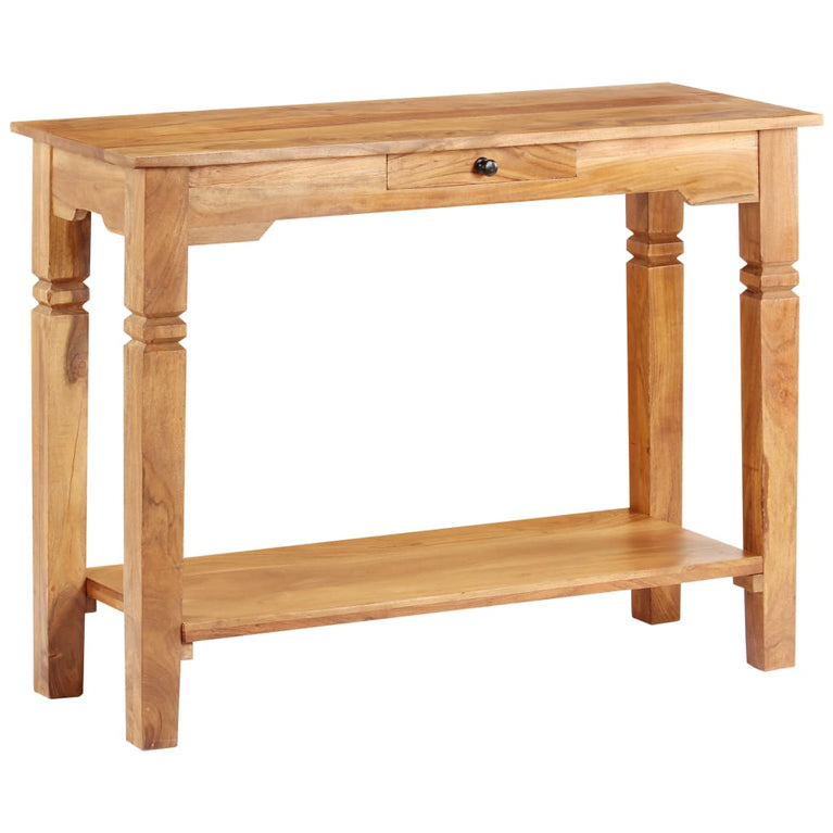 Wandtafel 100x40x76 cm massief acaciahout MeubelReus