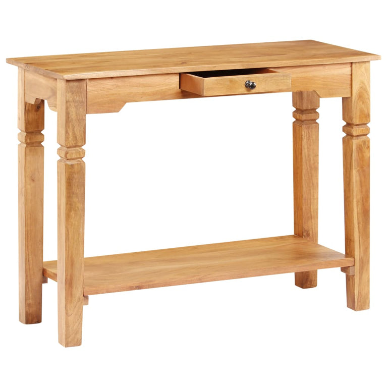 Wandtafel 100x40x76 cm massief acaciahout MeubelReus