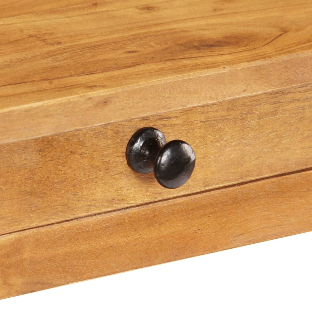 Wandtafel 100x40x76 cm massief acaciahout MeubelReus