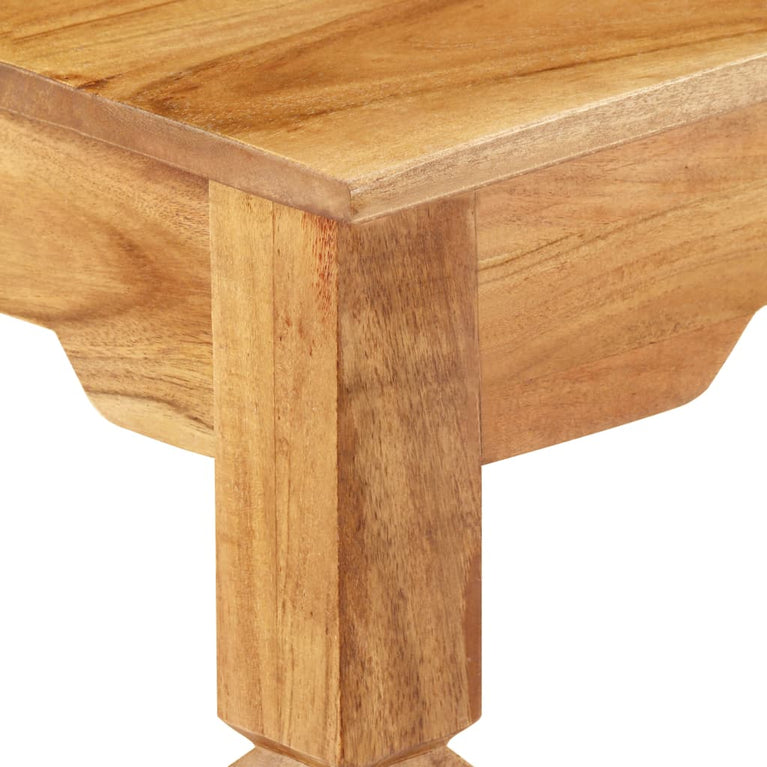 Wandtafel 100x40x76 cm massief acaciahout MeubelReus