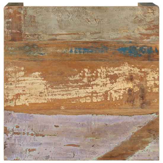 Salontafel 60x60x35 cm massief gerecycled hout MeubelReus