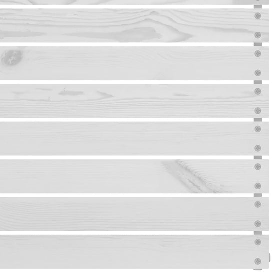 8-delige Loungeset massief grenenhout wit MeubelReus