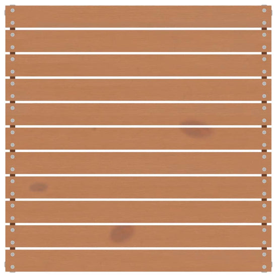 9-delige Loungeset massief grenenhout honingbruin MeubelReus