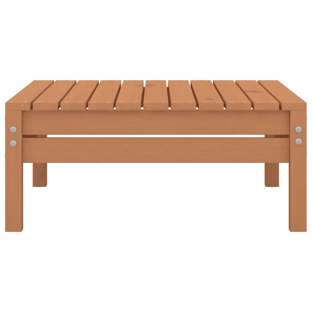 8-delige Loungeset massief grenenhout honingbruin MeubelReus