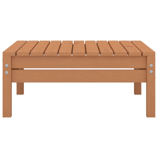 8-delige Loungeset massief grenenhout honingbruin MeubelReus