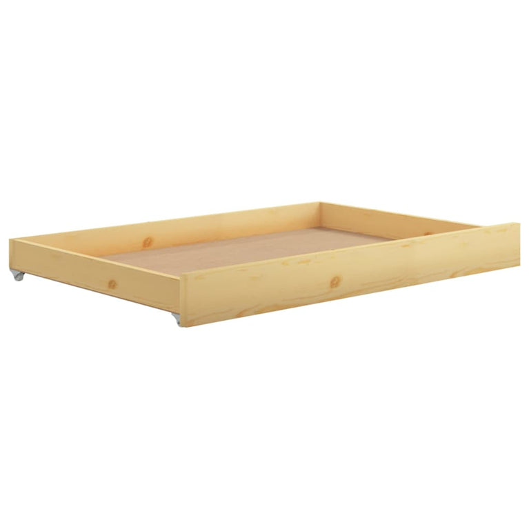 Slaapbank met lades massief grenenhout 90x200 cm MeubelReus