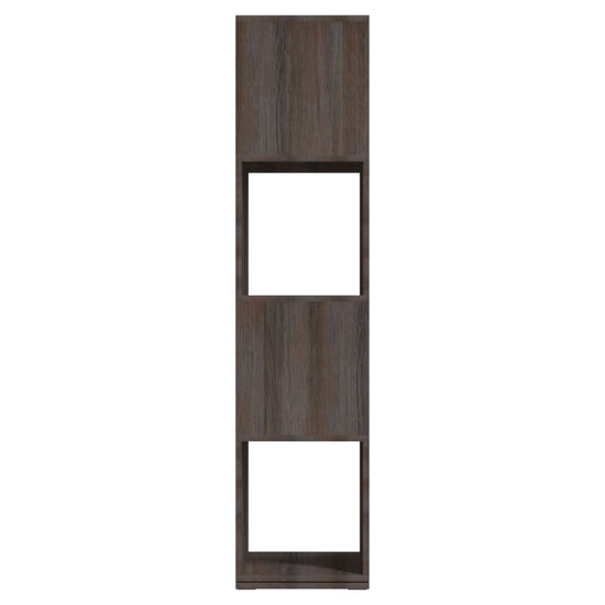 Draaikast 34,5x34,5x147,5 cm spaanplaat grijs en sonoma eiken MeubelReus