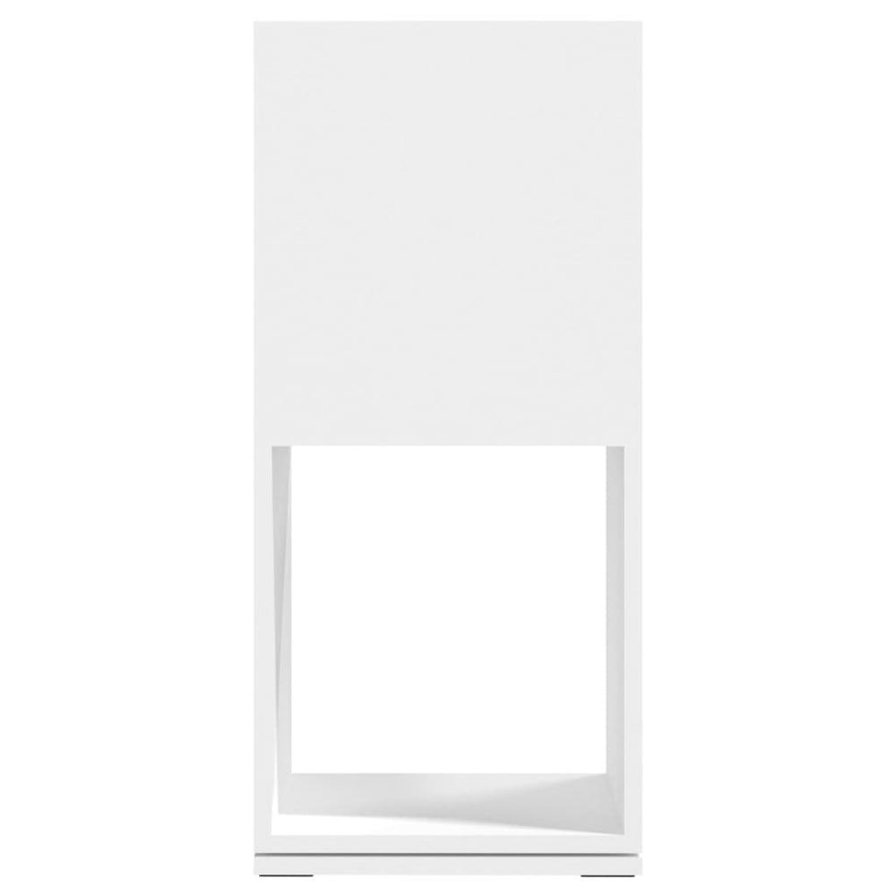 Draaikast 34,5x34,5x75,5 cm spaanplaat wit MeubelReus