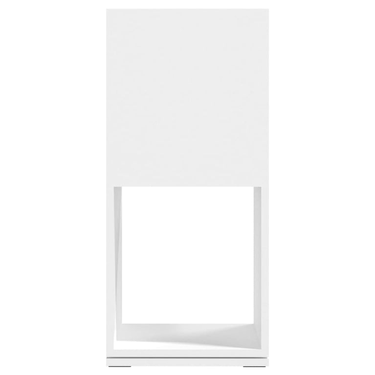 Draaikast 34,5x34,5x75,5 cm spaanplaat wit MeubelReus