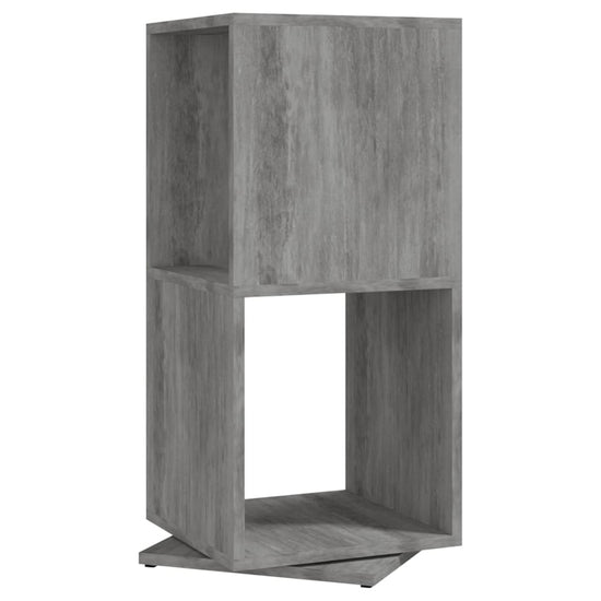 Draaikast 34,5x34,5x75,5 cm spaanplaat betongrijs MeubelReus