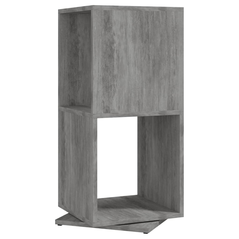 Draaikast 34,5x34,5x75,5 cm spaanplaat betongrijs MeubelReus