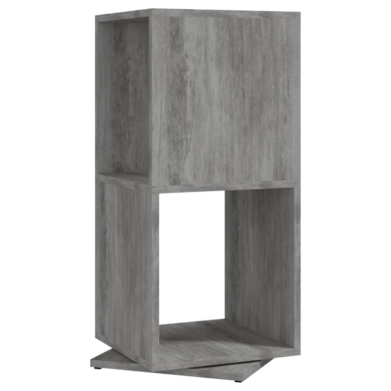 Draaikast 34,5x34,5x75,5 cm spaanplaat betongrijs MeubelReus