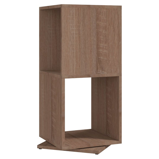 Draaikast 34,5x34,5x75,5 cm spaanplaat sonoma eiken MeubelReus