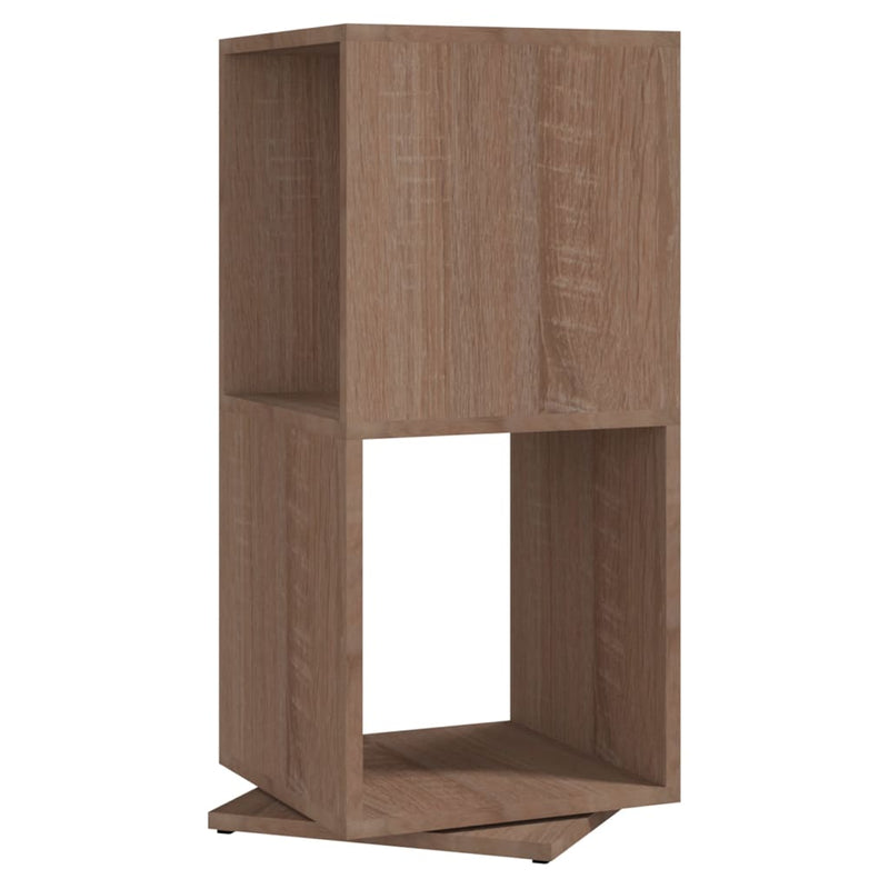 Draaikast 34,5x34,5x75,5 cm spaanplaat sonoma eiken MeubelReus