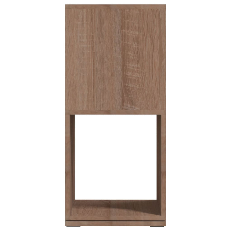Draaikast 34,5x34,5x75,5 cm spaanplaat sonoma eiken MeubelReus