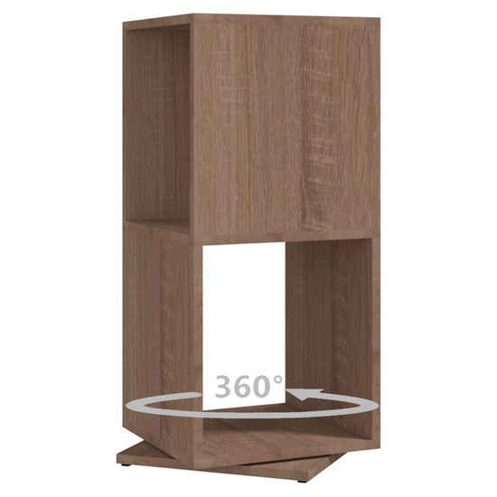 Draaikast 34,5x34,5x75,5 cm spaanplaat sonoma eiken MeubelReus