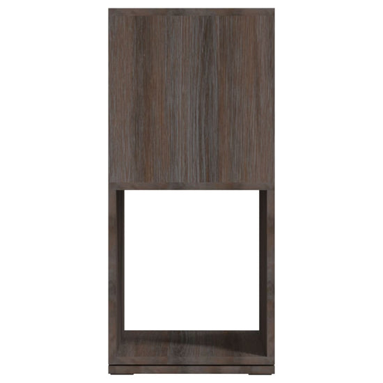 Draaikast 34,5x34,5x75,5 cm spaanplaat grijs en sonoma eiken MeubelReus
