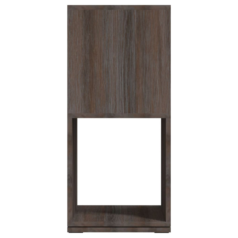Draaikast 34,5x34,5x75,5 cm spaanplaat grijs en sonoma eiken MeubelReus