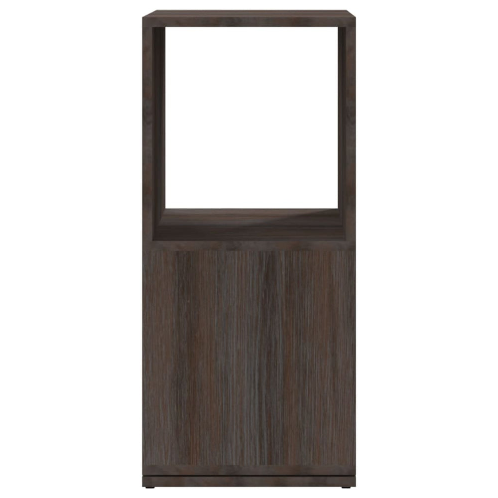 Draaikast 34,5x34,5x75,5 cm spaanplaat grijs en sonoma eiken MeubelReus