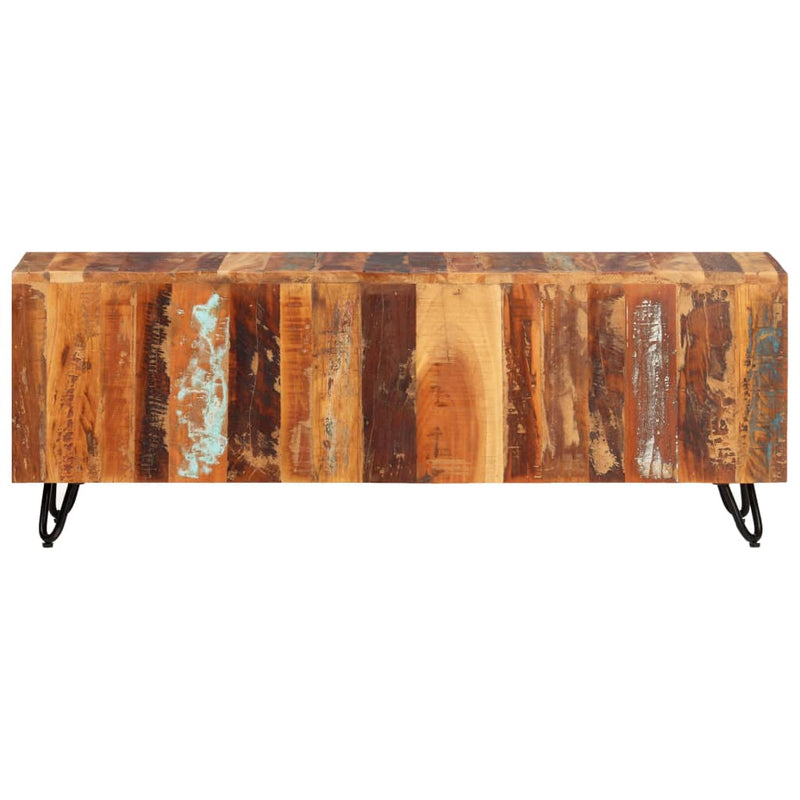 Tv-meubel 110x30x40 cm massief gerecycled hout MeubelReus