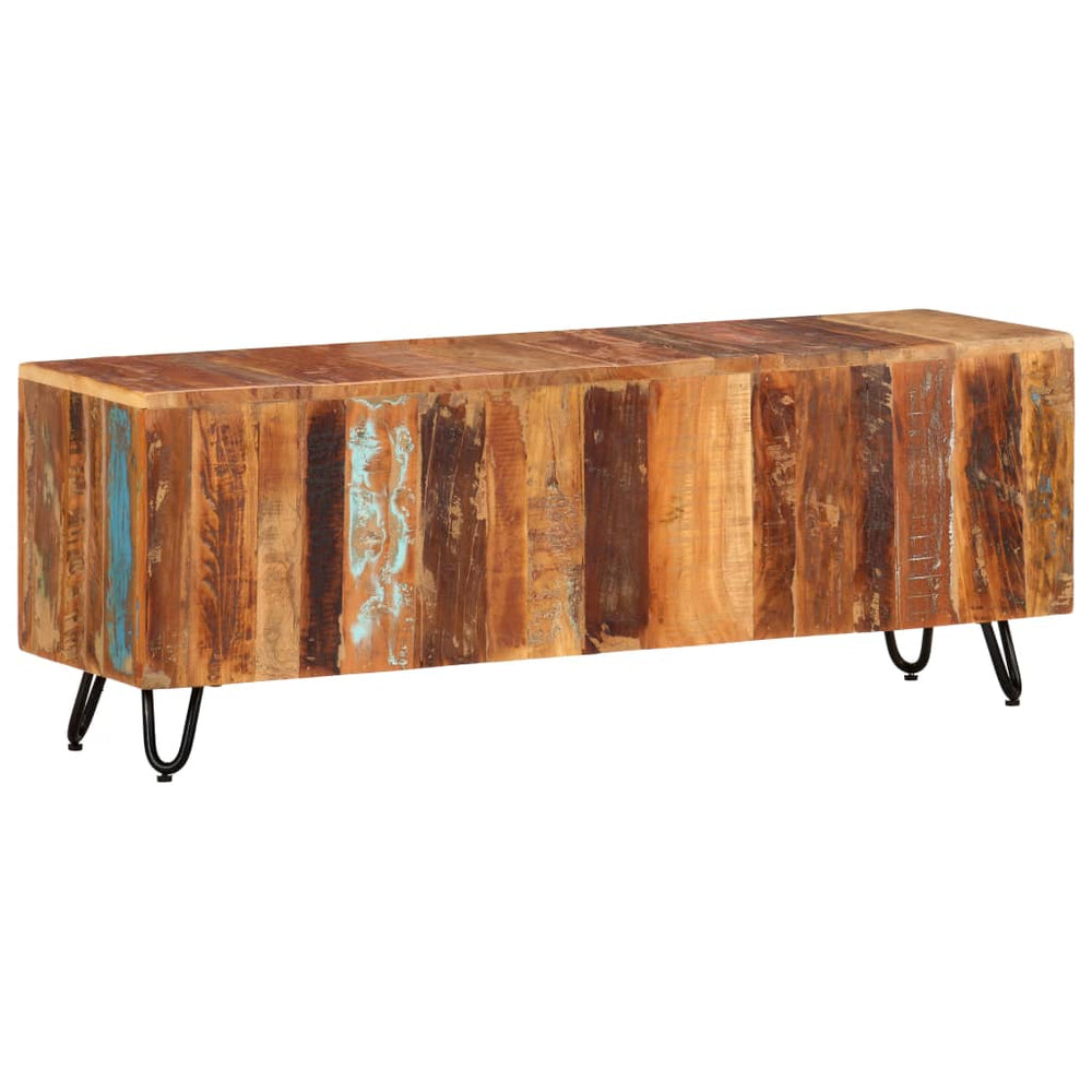 Tv-meubel 110x30x40 cm massief gerecycled hout MeubelReus