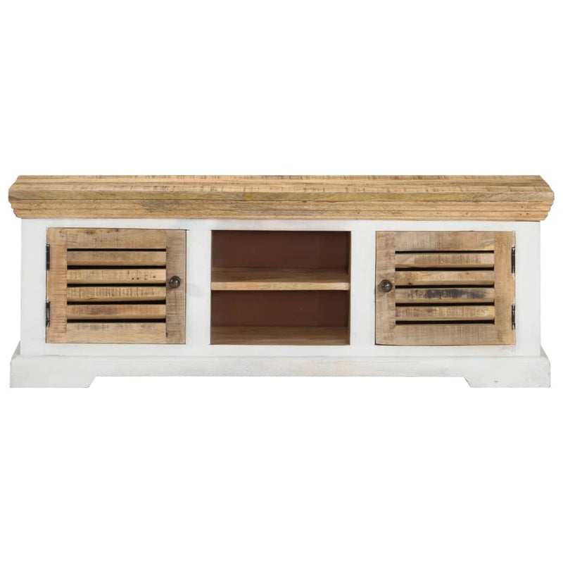 Tv-meubel 110x30x40 cm massief mangohout MeubelReus