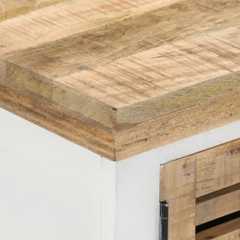 Tv-meubel 110x30x40 cm massief mangohout MeubelReus