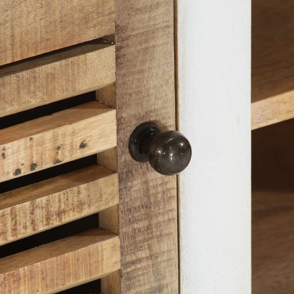 Tv-meubel 110x30x40 cm massief mangohout MeubelReus