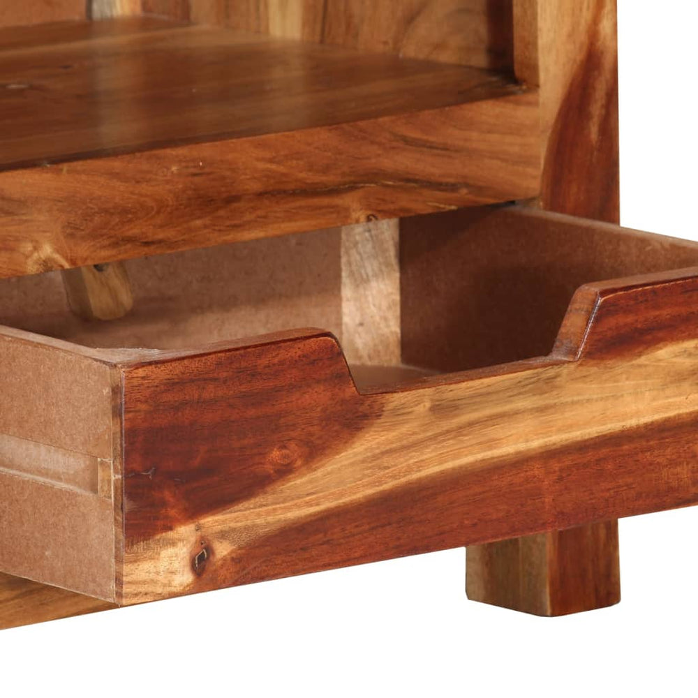 Tv-meubel 110x30x40 cm massief acaciahout MeubelReus