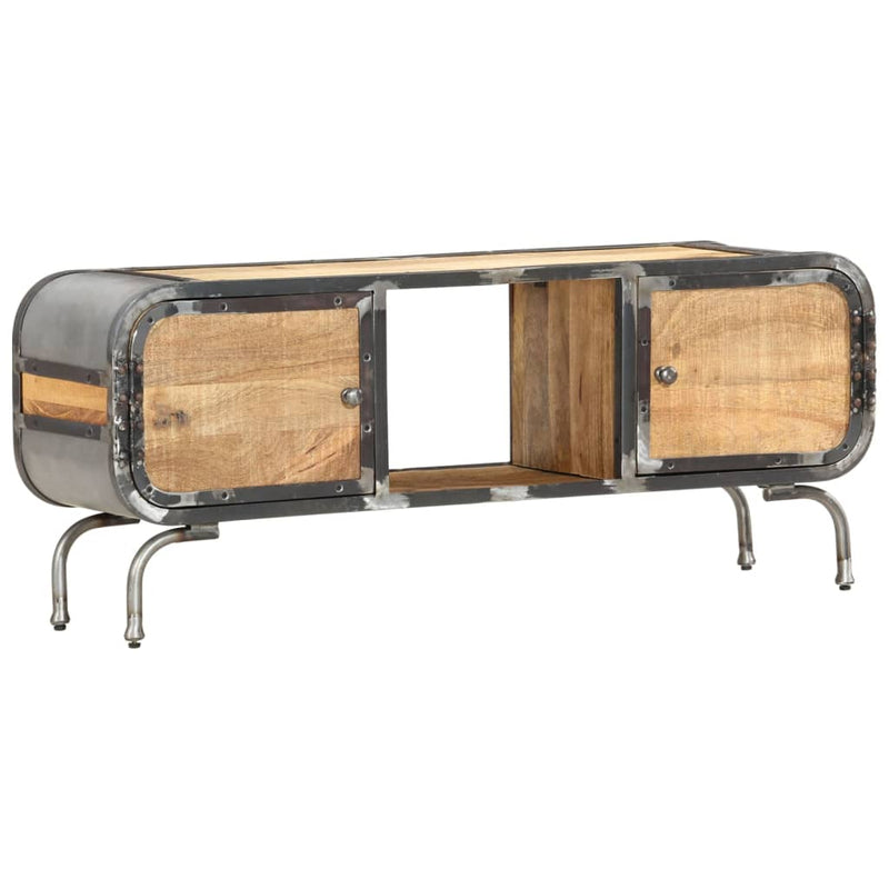 Tv-meubel 110x30x42 cm massief mangohout MeubelReus