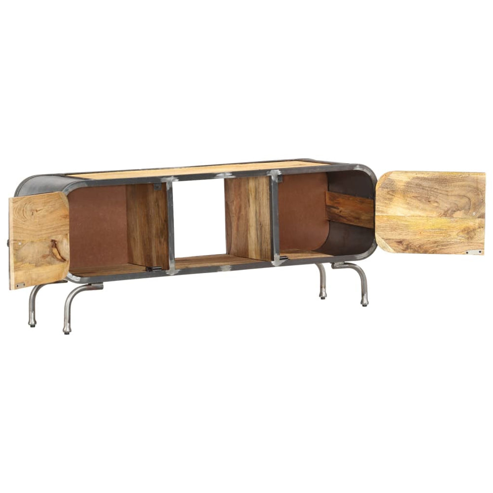 Tv-meubel 110x30x42 cm massief mangohout MeubelReus