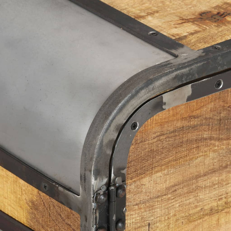 Tv-meubel 110x30x42 cm massief mangohout MeubelReus
