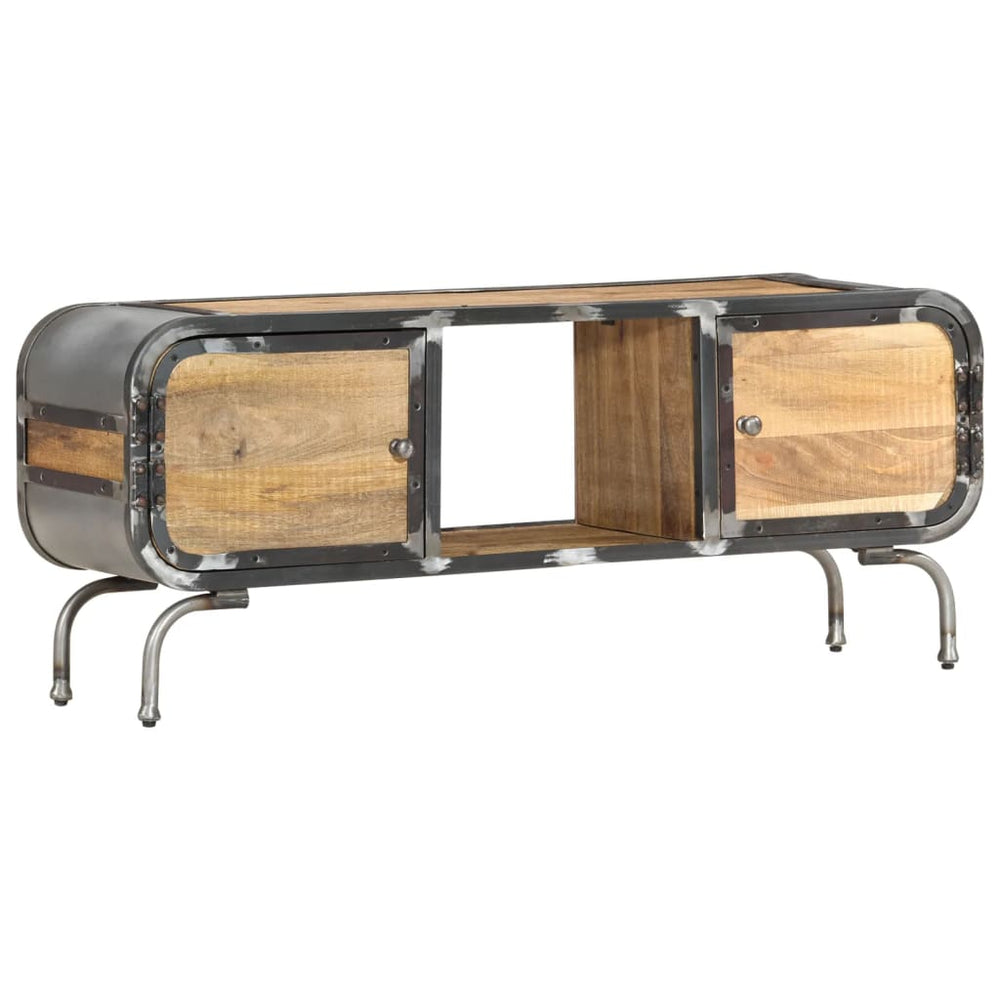 Tv-meubel 110x30x42 cm massief mangohout MeubelReus
