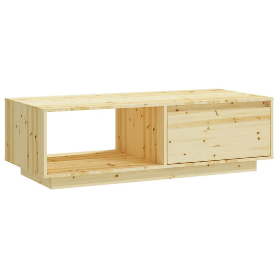 Salontafel 110x50x33,5 cm massief vurenhout MeubelReus