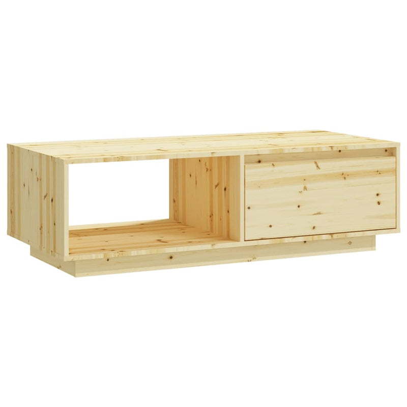 Salontafel 110x50x33,5 cm massief vurenhout MeubelReus