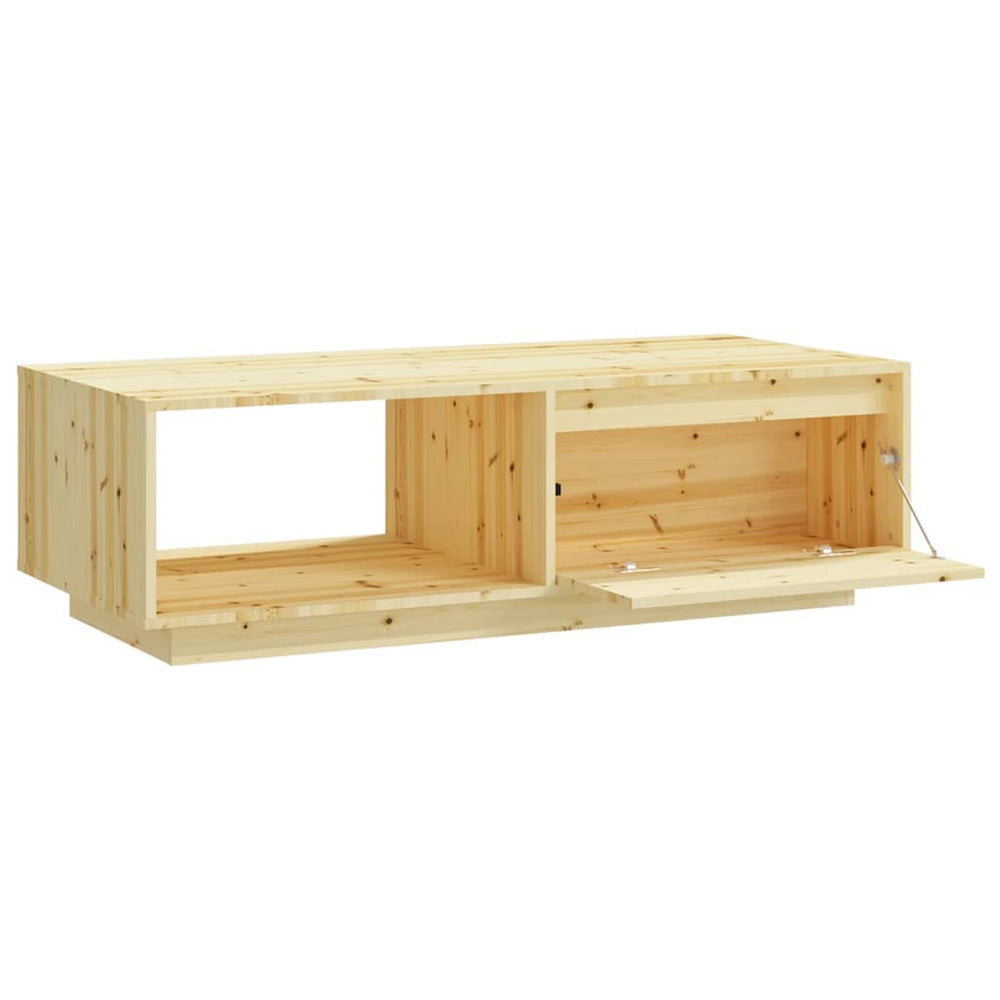 Salontafel 110x50x33,5 cm massief vurenhout MeubelReus