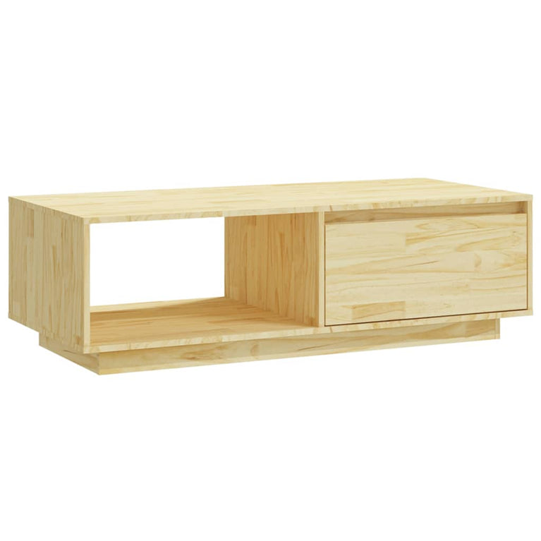 Salontafel 110x50x33,5 cm massief vurenhout MeubelReus