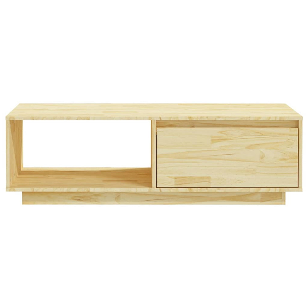 Salontafel 110x50x33,5 cm massief vurenhout MeubelReus