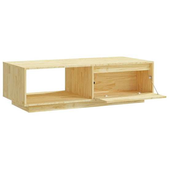Salontafel 110x50x33,5 cm massief vurenhout MeubelReus