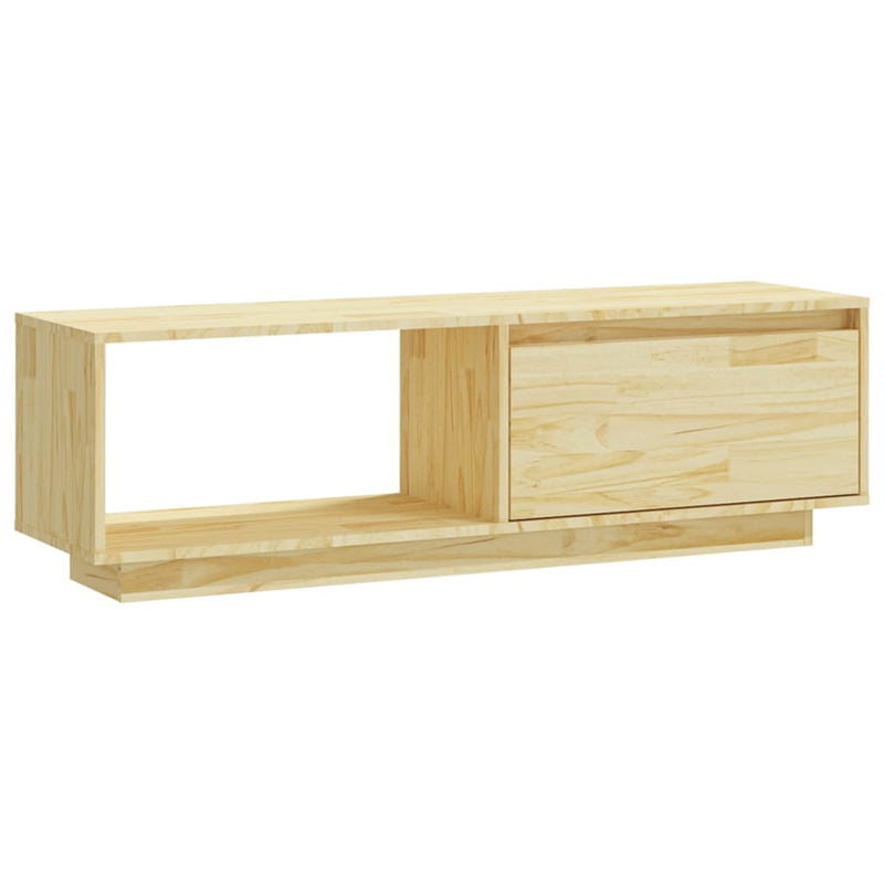 Tv-meubel 110x30x33,5 cm massief grenenhout MeubelReus