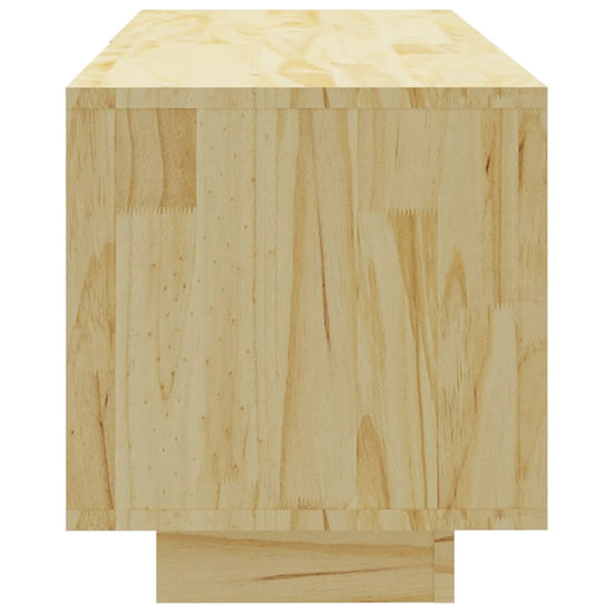 Tv-meubel 110x30x33,5 cm massief grenenhout MeubelReus
