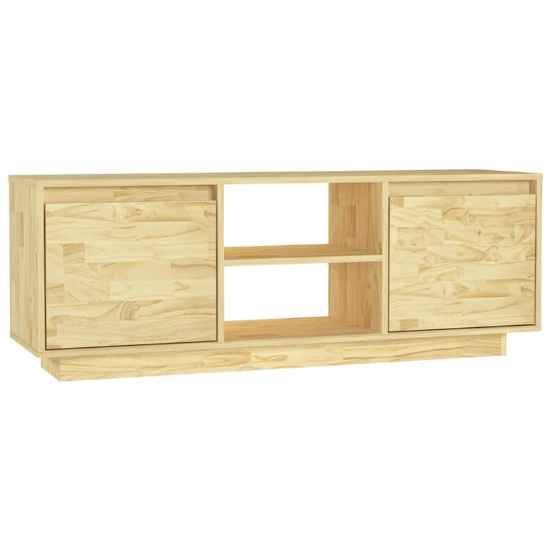 Tv-meubel 110x30x40 cm massief acaciahout MeubelReus