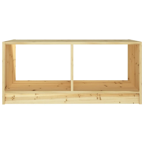 Salontafel 75x50x33,5 cm massief vurenhout MeubelReus
