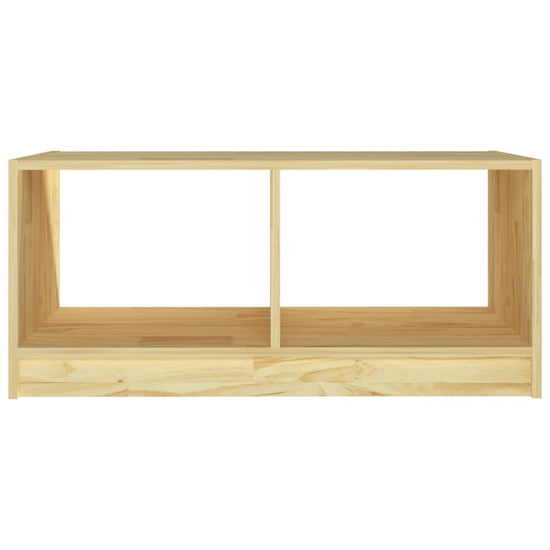 809906 vidaXL Salontafel 75x50x33,5 cm Massief Hout Grenen MeubelReus