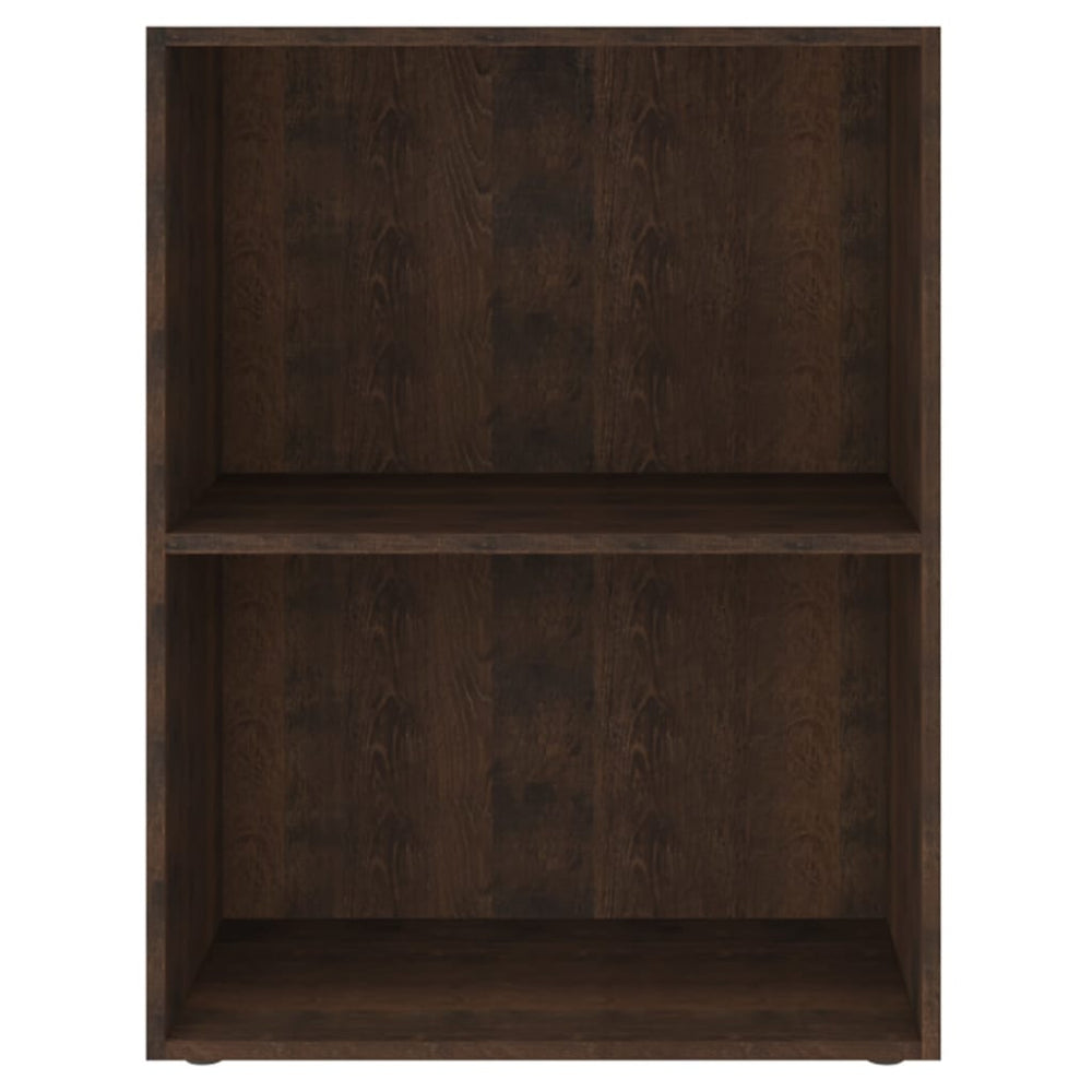 Boekenkast 60x31x78 cm spaanplaat gerookt eikenkleurig MeubelReus